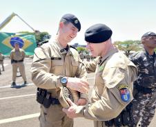 O evento marcou o encerramento da formação de 3º sargentos