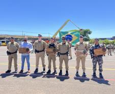O evento marcou o encerramento da formação de 3º sargentos
