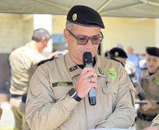 O evento marcou o encerramento da formação de 3º sargentos