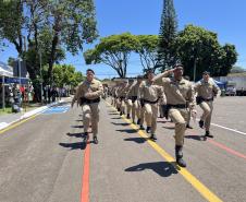 O evento marcou o encerramento da formação de 3º sargentos