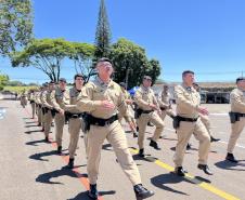 O evento marcou o encerramento da formação de 3º sargentos