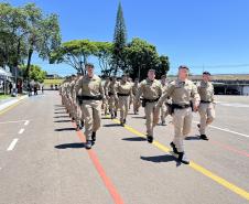 O evento marcou o encerramento da formação de 3º sargentos