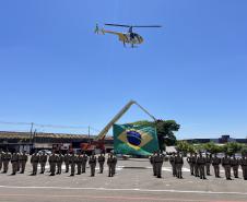 O evento marcou o encerramento da formação de 3º sargentos