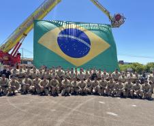 O evento marcou o encerramento da formação de 3º sargentos