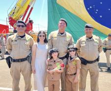 O evento marcou o encerramento da formação de 3º sargentos