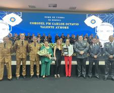 A turma é composta por 29 oficiais superiores da Polícia Militar do Paraná e um oficial superior do Corpo de Bombeiros Militar do Maranhão