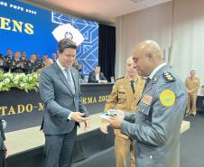 A turma é composta por 29 oficiais superiores da Polícia Militar do Paraná e um oficial superior do Corpo de Bombeiros Militar do Maranhão