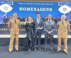 A turma é composta por 29 oficiais superiores da Polícia Militar do Paraná e um oficial superior do Corpo de Bombeiros Militar do Maranhão