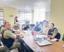 Entre os principais temas abordados estiveram as medidas de segurança para as festas de virada de ano e para os eventos do Verão Maior Paraná