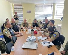 Entre os principais temas abordados estiveram as medidas de segurança para as festas de virada de ano e para os eventos do Verão Maior Paraná