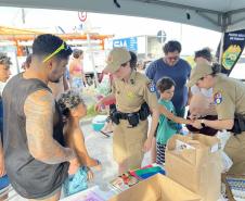 A Ação reuniu moradores e turistas em uma programação voltada à aproximação entre as forças de segurança e a população