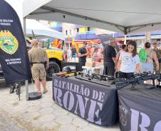 A Ação reuniu moradores e turistas em uma programação voltada à aproximação entre as forças de segurança e a população