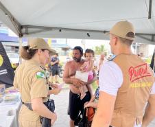 A Ação reuniu moradores e turistas em uma programação voltada à aproximação entre as forças de segurança e a população