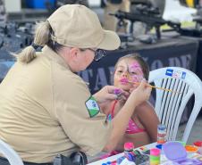A Ação reuniu moradores e turistas em uma programação voltada à aproximação entre as forças de segurança e a população