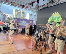 Para este ano, a Banda da PMPR apresenta um repertório totalmente renovado, preparado especialmente para a temporada de verão