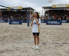 Comandante-Geral da PMPR prestigia Desafio Olímpico de Vôlei em Caiobá