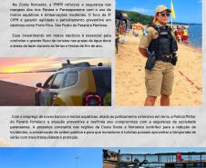 Com periodicidade semanal ao longo de toda a operação, a publicação destaca o trabalho técnico, humano e profissional dos homens e mulheres da PMPR