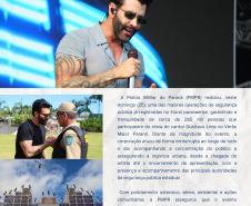 Nesta edição, o leitor confere matérias especiais produzidas pelo CCOMSOC, registros de ocorrências que demonstram a eficiência do policiamento preventivo e ostensivo