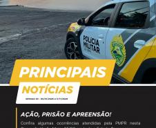 Com periodicidade semanal ao longo de toda a operação, a publicação destaca o trabalho técnico, humano e profissional dos homens e mulheres da PMPR