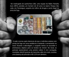 Com periodicidade semanal ao longo de toda a operação, a publicação destaca o trabalho técnico, humano e profissional dos homens e mulheres da PMPR