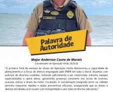 Com periodicidade semanal ao longo de toda a operação, a publicação destaca o trabalho técnico, humano e profissional dos homens e mulheres da PMPR