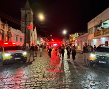 PMPR garante segurança na programação de Réveillon em Antonina