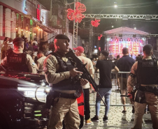 PMPR garante segurança na programação de Réveillon em Antonina