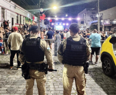 PMPR garante segurança na programação de Réveillon em Antonina