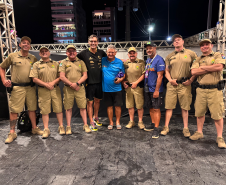 PMPR garante segurança em Show para 167 mil pessoas em Matinhos