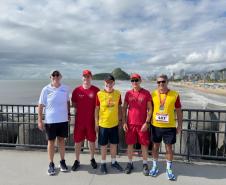 Comandante-Geral da PMPR prestigia 3ª Corrida dos Guarda-Vidas em Matinhos