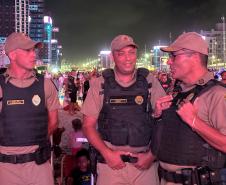 Show do Raça Negra reúne 118 mil pessoas em Caiobá com segurança reforçada da PMPR