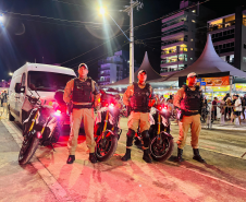 PMPR garante segurança em Show para 167 mil pessoas em Matinhos