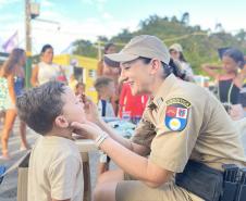 O espetáculo aconteceu no Palco Sunset, instalado no Morro do Cristo