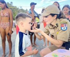 O espetáculo aconteceu no Palco Sunset, instalado no Morro do Cristo