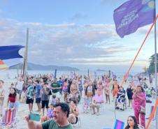 O espetáculo aconteceu no Palco Sunset, instalado no Morro do Cristo