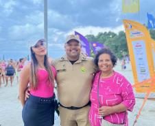 O espetáculo aconteceu no Palco Sunset, instalado no Morro do Cristo