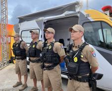 A atuação conjunta das equipes permitiu resposta rápida a eventuais situações e reforçou a presença ostensiva