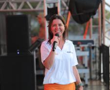 O espetáculo aconteceu no Palco Sunset, instalado no Morro do Cristo