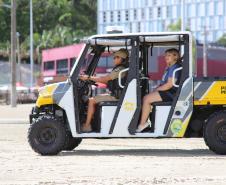 O desejo foi concretizado durante as ações rotineiras de policiamento na região, transformando a manhã em um momento inesquecível para a jovem