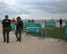 PMPR intensifica policiamento e preservação da restinga no litoral paranaense
