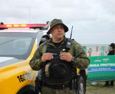PMPR intensifica policiamento e preservação da restinga no litoral paranaense