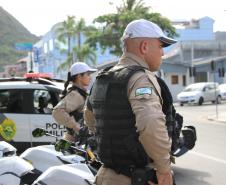 BPTran intensifica policiamento e garante fluidez no trânsito durante o Verão Maior Paraná no Litoral