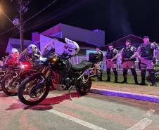 Policiamento show Pontal do Paraná dia 18