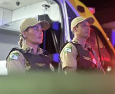 Policiamento show Pontal do Paraná dia 18