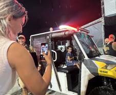 Policiamento show Pontal do Paraná dia 18