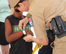 UTVs aproximam PMPR das famílias em Ipanema, Pontal do Paraná.
