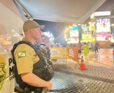 A Polícia Militar do Paraná (PMPR) desempenhou um papel fundamental para que o evento ocorresse de forma segura