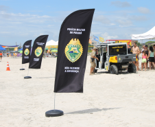 UTVs aproximam PMPR das famílias em Ipanema, Pontal do Paraná.