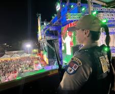 A Polícia Militar do Paraná (PMPR) desempenhou um papel fundamental para que o evento ocorresse de forma segura