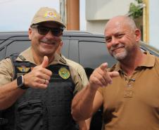 Comandante-Geral da PMPR cumpre agenda histórica em Matinhos com avanços no trânsito e na saúde